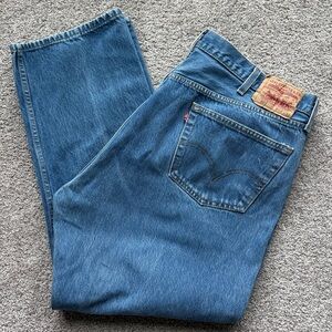 Levi’s 501 Original Fit Jeans Vintage Late 90s Classic Straight Leg W46 L32